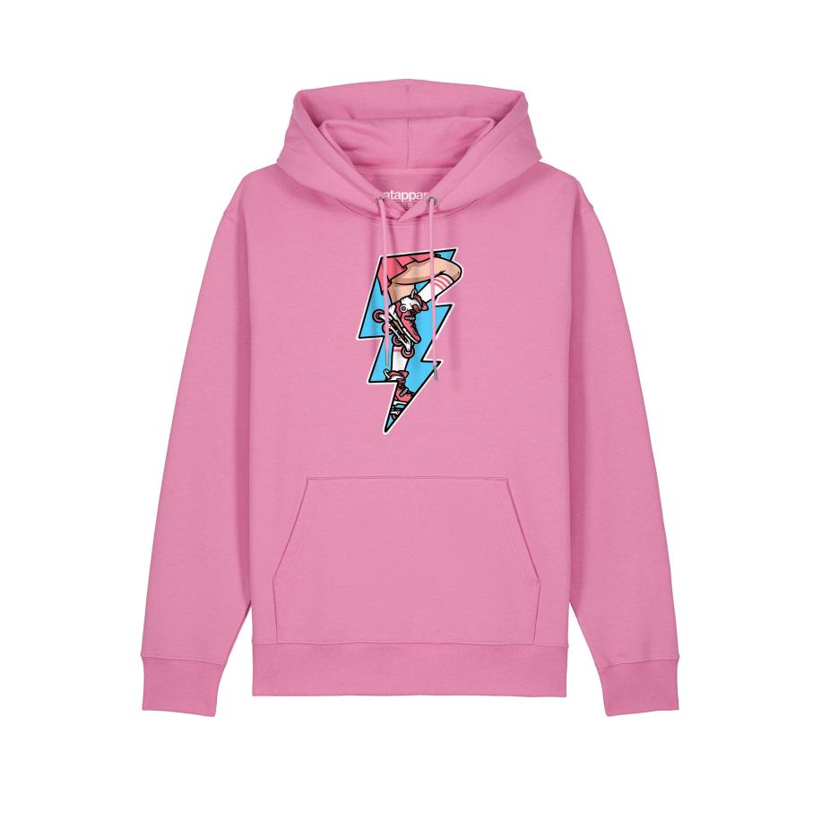 Watapparel Watapparel Sweatshirt Rollerskates nude / azuur / rosa / eosine -
