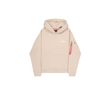Alpha Industries ALPHA INDUSTRIES Sweatshirt beige / rood / wit