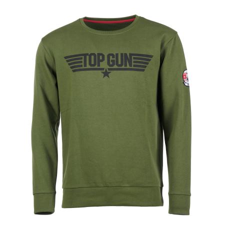 TOP GUN Sweatshirt appel / spar / rood / wit