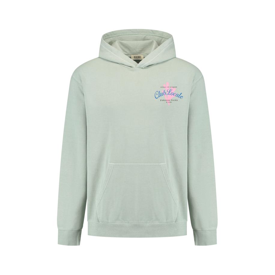 Shiwi Shiwi Sweatshirt Zac Paradise blauw / mintgroen / rosa / zwart -