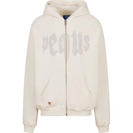 Pequs Pequs Sweatvest Mythic greige / wolwit