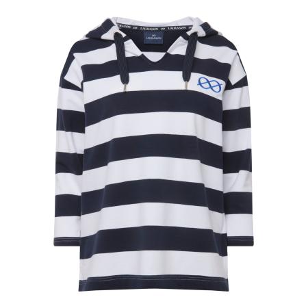 LAURASØN LAURASØN Sweatshirt blauw / zwart / wit