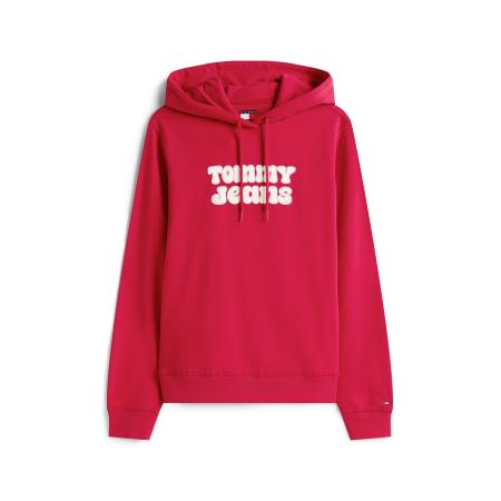 Tommy Jeans Tommy Jeans Sweatshirt ESS rood / wit