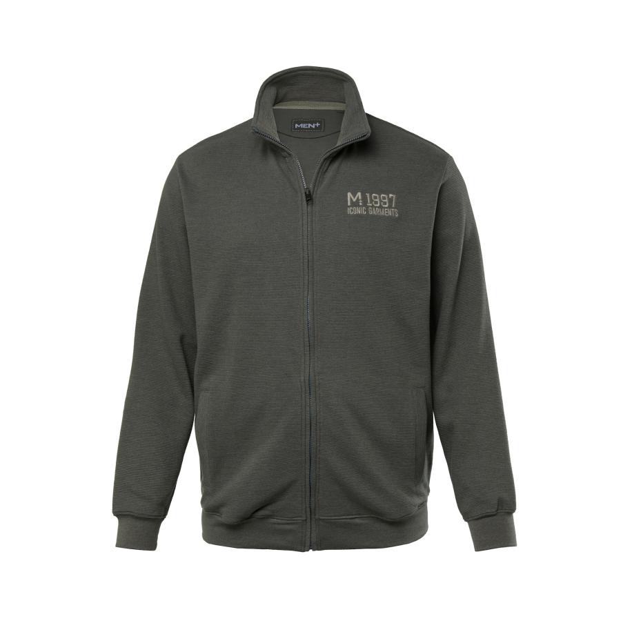 men plus Men Plus Sweatvest grijs -