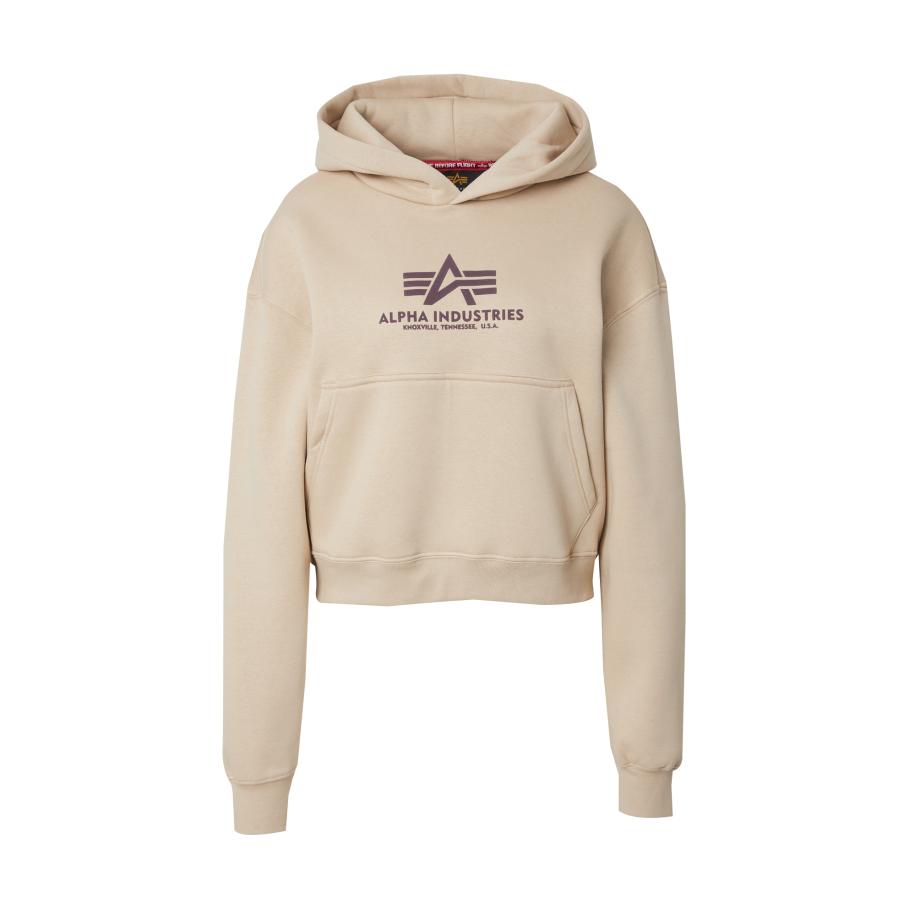 Alpha Industries ALPHA INDUSTRIES Sweatshirt beige / aubergine -