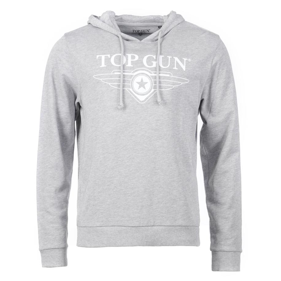 Top gun TOP GUN Sweatshirt grijs gemêleerd / offwhite -