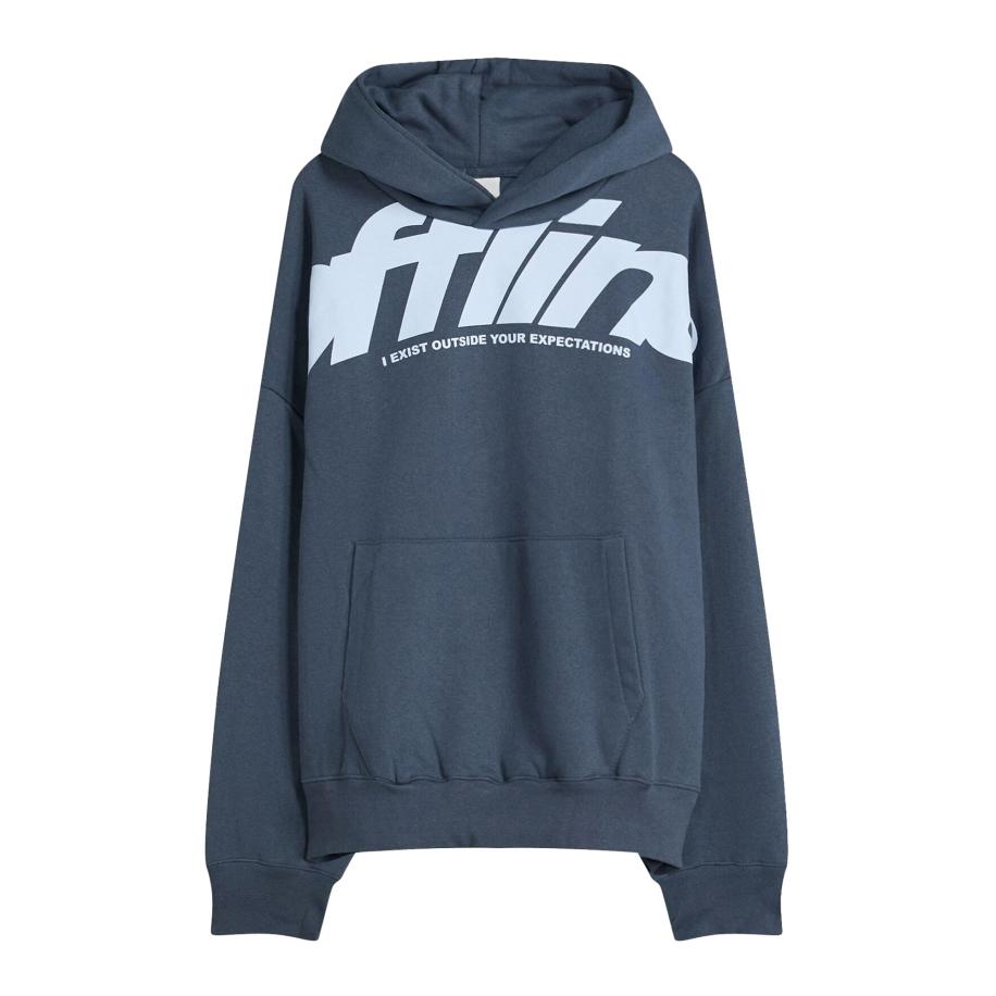 Bershka Bershka Sweatshirt lichtblauw / donkerblauw -