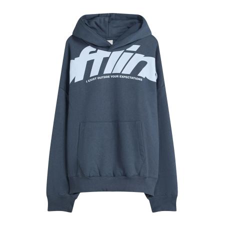 Bershka Bershka Sweatshirt lichtblauw / donkerblauw