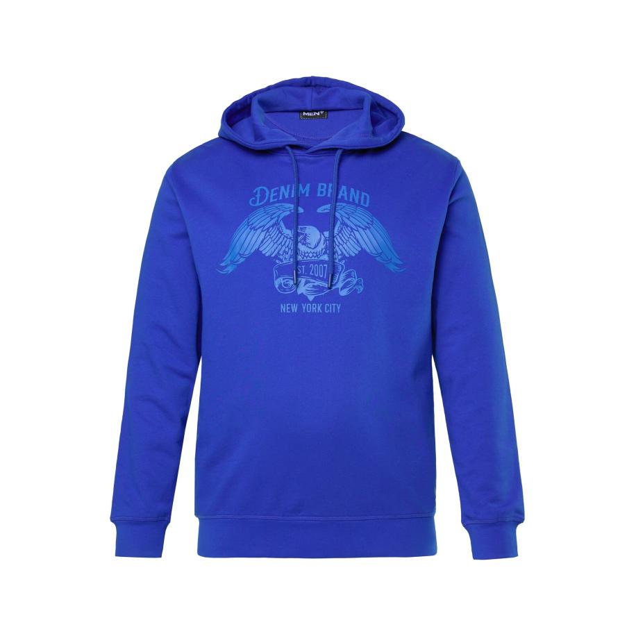 men plus Men Plus Sweatshirt kobaltblauw -