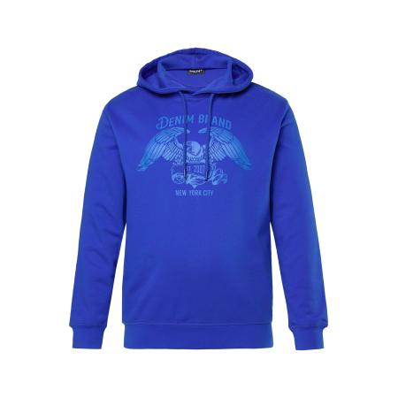 men plus Men Plus Sweatshirt kobaltblauw