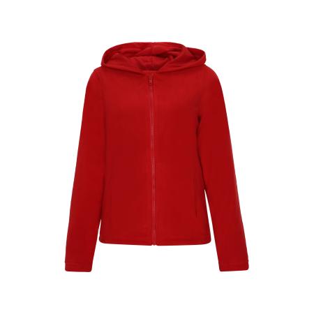 ROCKEASY ROCKEASY Fleece jas rood