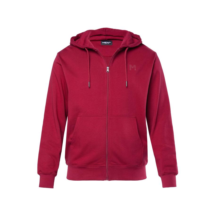 men plus Men Plus Sweatvest bordeaux -