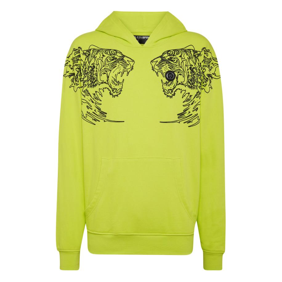 Plein Sport Plein Sport Sweatshirt Tiger donkergeel / zwart -