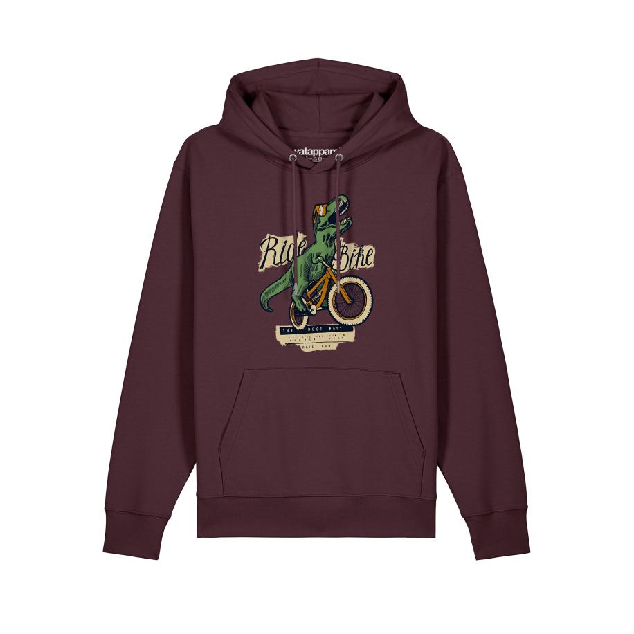 Watapparel Watapparel Sweatshirt T-Rex Fahrrad gemengde kleuren / donkerrood -