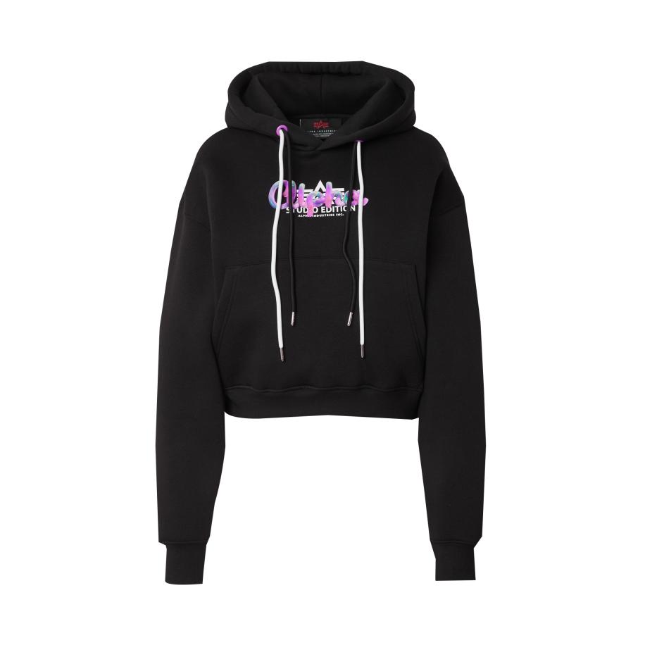 Alpha Industries ALPHA INDUSTRIES Sweatshirt Studio Rainbow mintgroen / orchidee / zwart / wit -