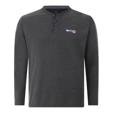 jan vanderstorm Jan Vanderstorm Sweatshirt Jornsen antraciet