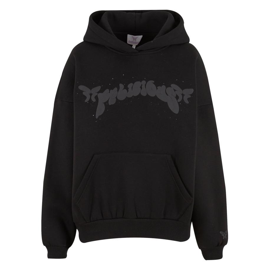 Felicious Sweatshirt zwart Zwart