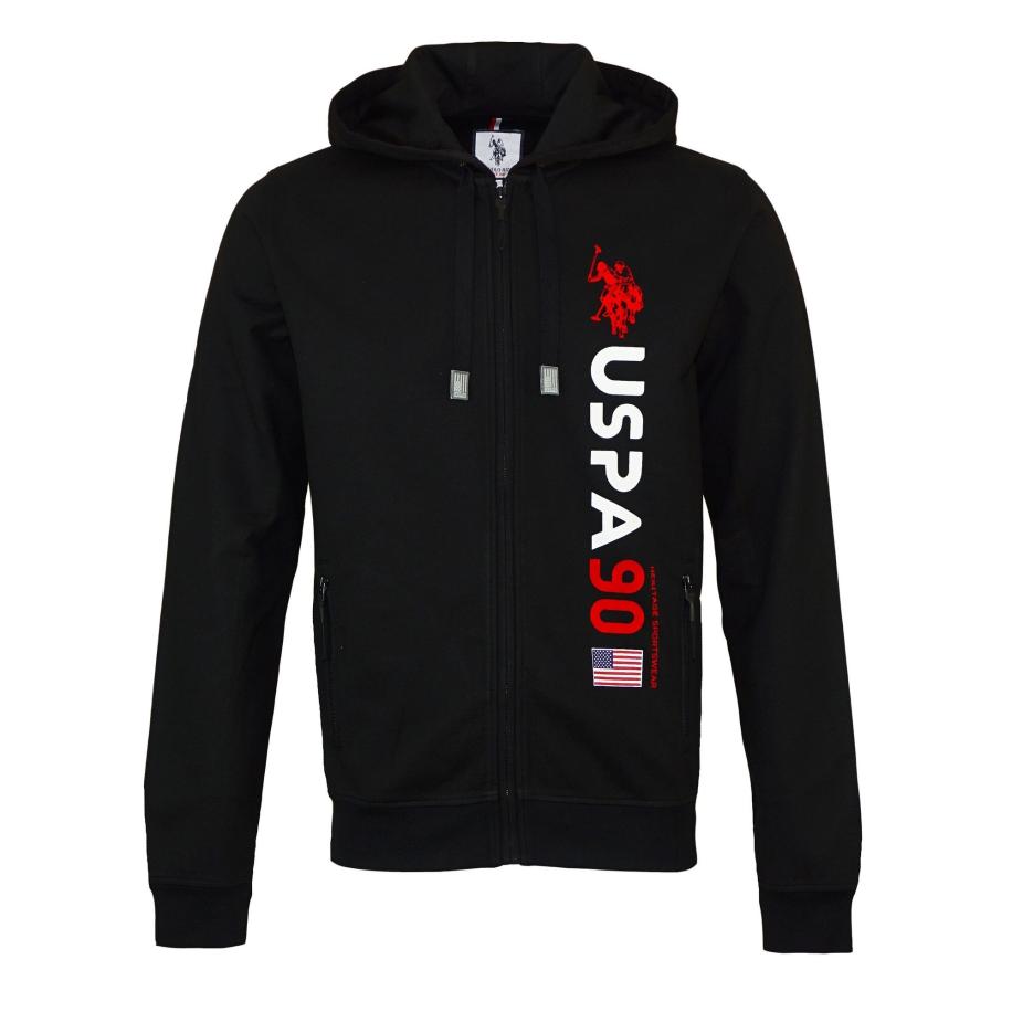 U.S. Polo Assn. U.S. POLO ASSN. Sweatvest navy / rood / zwart / wit -