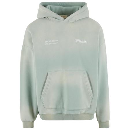 Another Cotton Lab Another Cotton Lab Sweatshirt jade groen / pastelgroen / wit