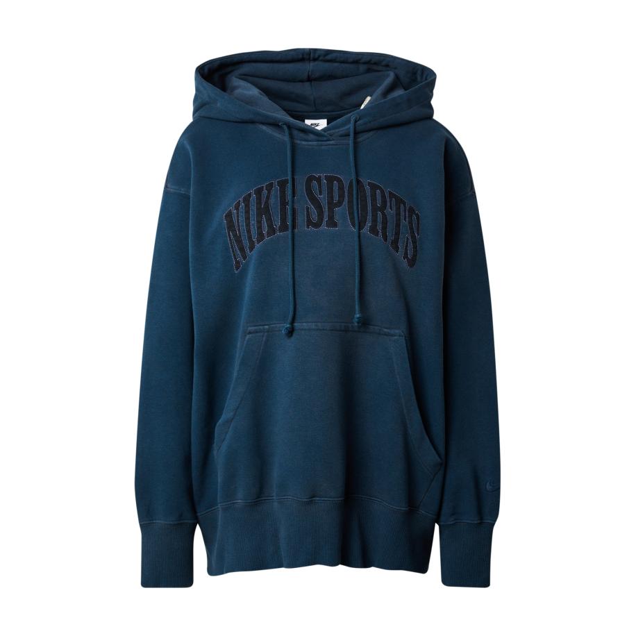 Nike Nike Sportswear Sweatshirt PHNX FLC cyaan blauw / zwart -