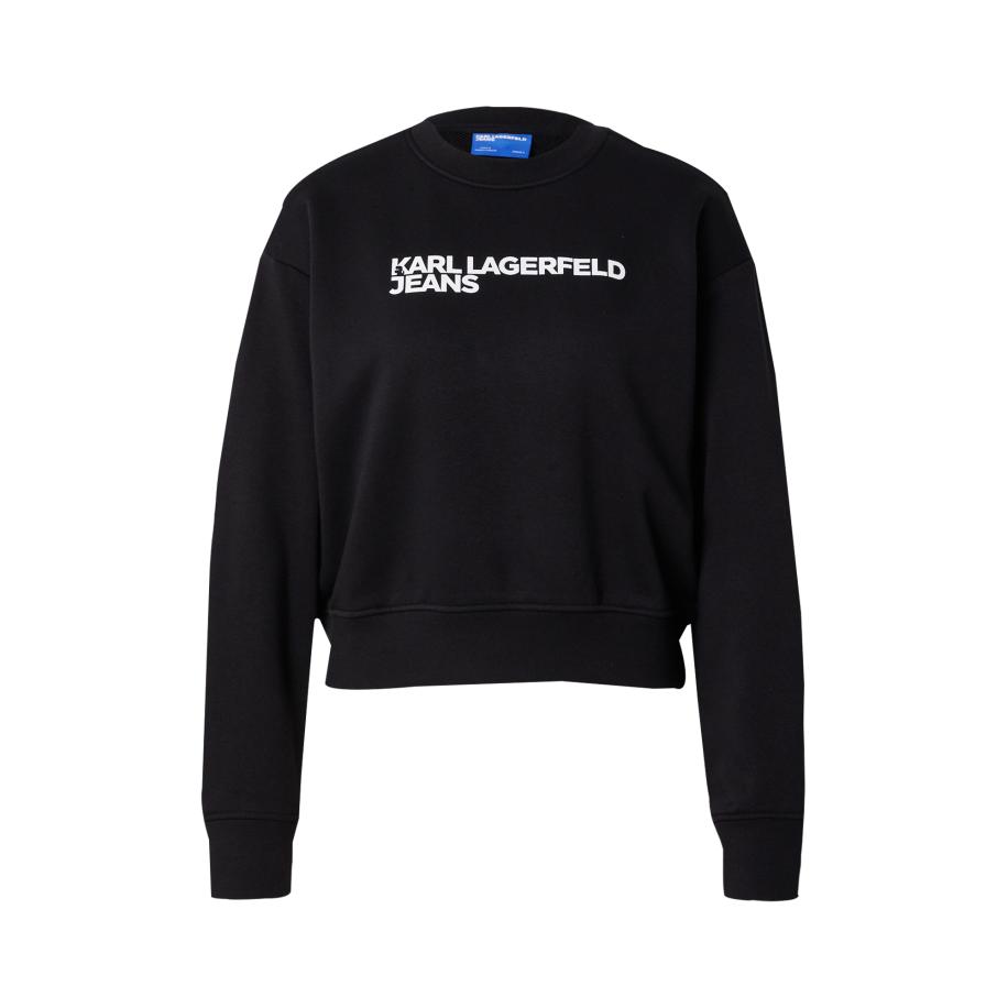 Karl Lagerfeld KARL LAGERFELD JEANS Sweatshirt Essential zwart / wit -