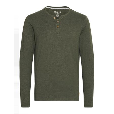 Solid !Solid Sweatshirt Volko olijfgroen