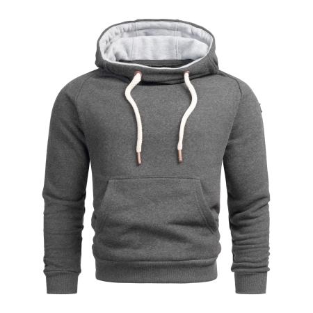 Alessandro Salvarini Alessandro Salvarini Sweatshirt Paolo donkergrijs / wit