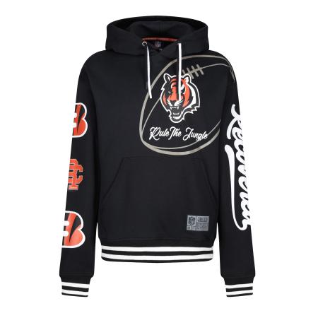 Recovered Recovered Sweatshirt NFL Bengals Rule The Jungle zwart