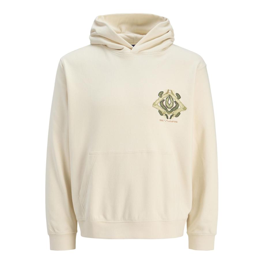 Jack & Jones JACK & JONES Sweatshirt champagne / groen / olijfgroen -