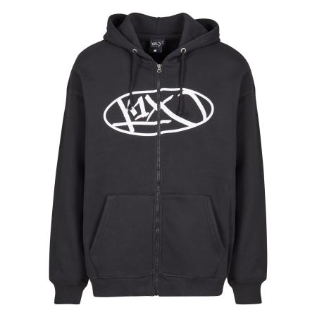 K1X Sweatvest zwart / wit