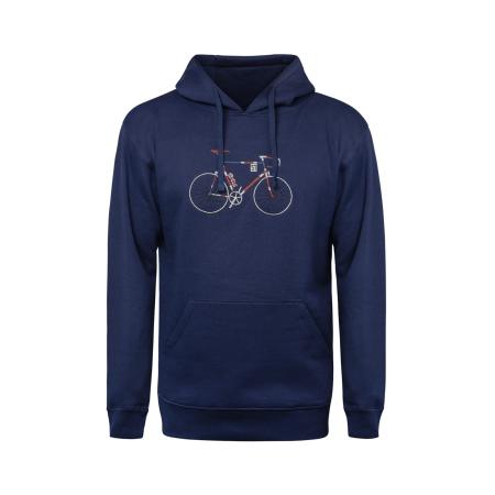 GreenBomb GREENBOMB Sweatshirt Bike Jack Simple donkerblauw / rood / wit