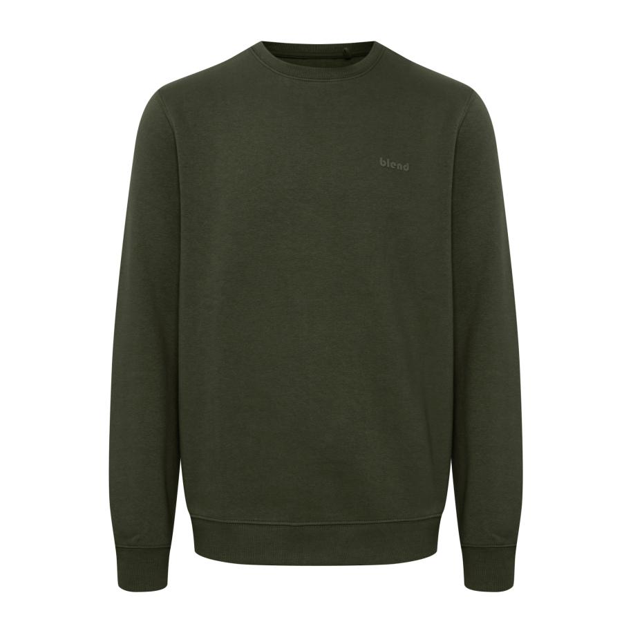 Blend BLEND Sweatshirt Downton donkergroen -