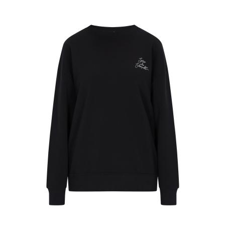 DreiMaster DreiMaster Vintage Sweatshirt zwart / wit