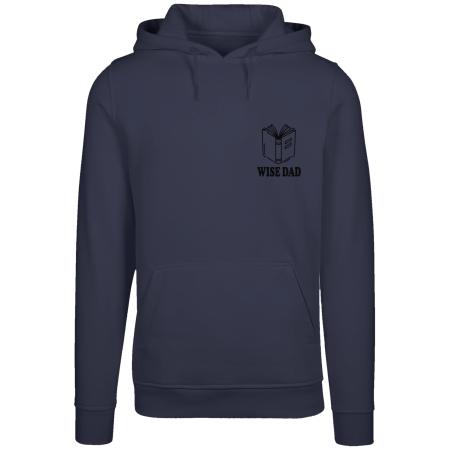 F4NT4STIC Sweatshirt Wise Dad Lustiges Vatertagsmotiv Für Schlaue Väter donkerblauw / zwart