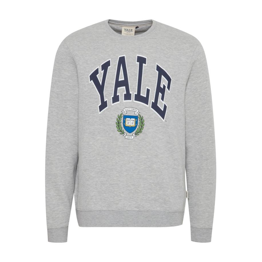 Blend BLEND Sweatshirt blauw / grijs gemêleerd / groen / wit -