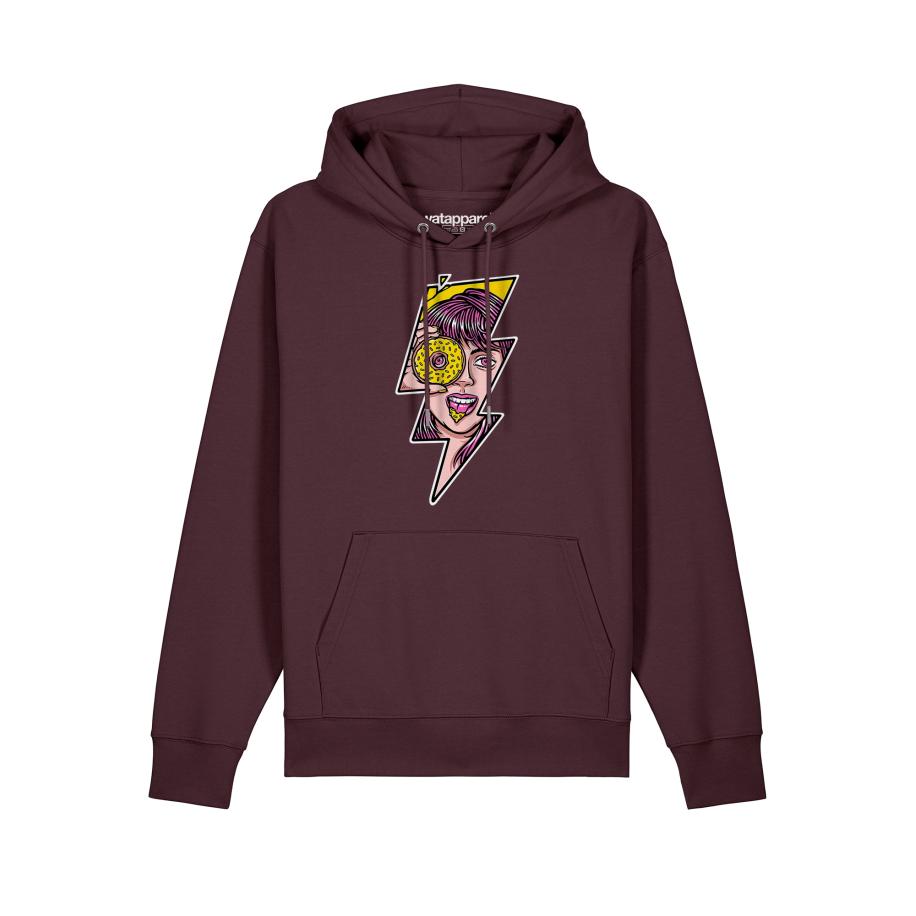 Watapparel Watapparel Sweatshirt Donut beige / geel / donkerroze / bordeaux -