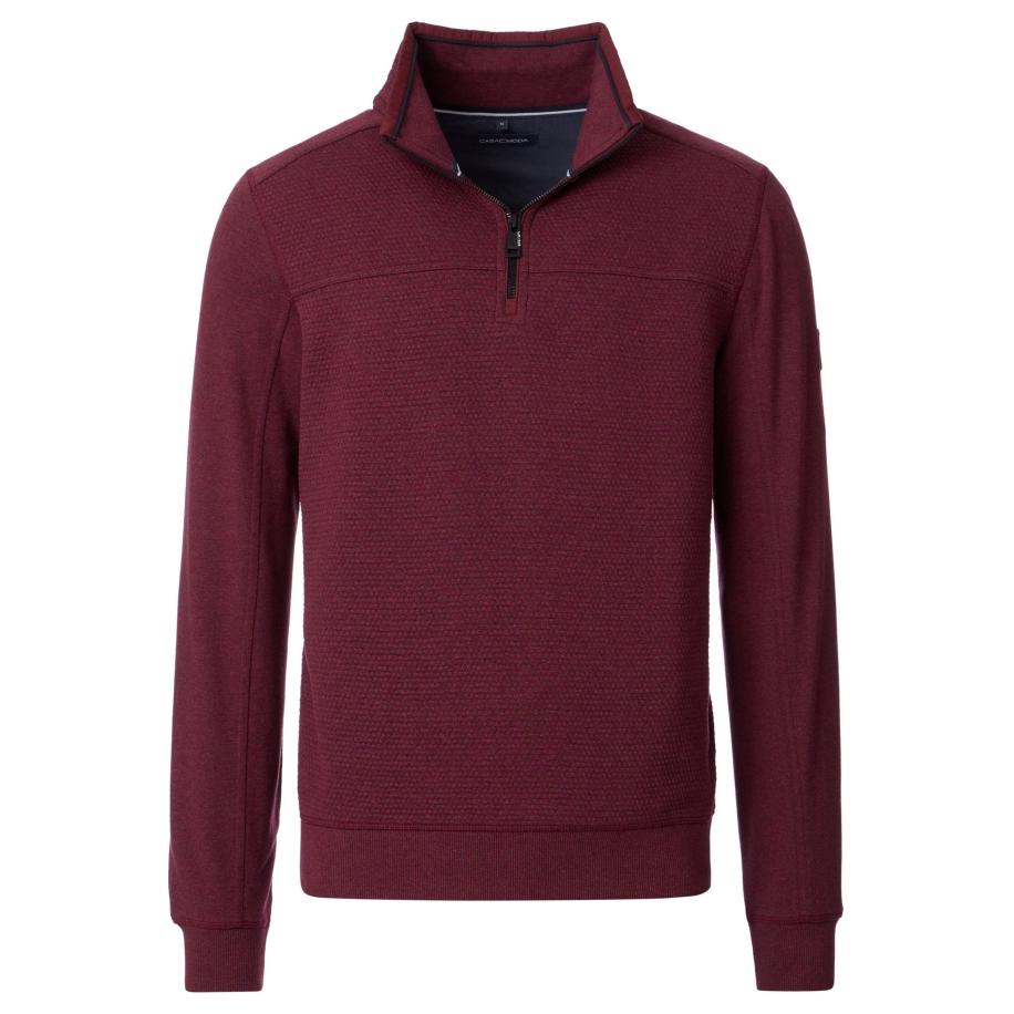Casa Moda Sweatshirt rood, Effen Rood