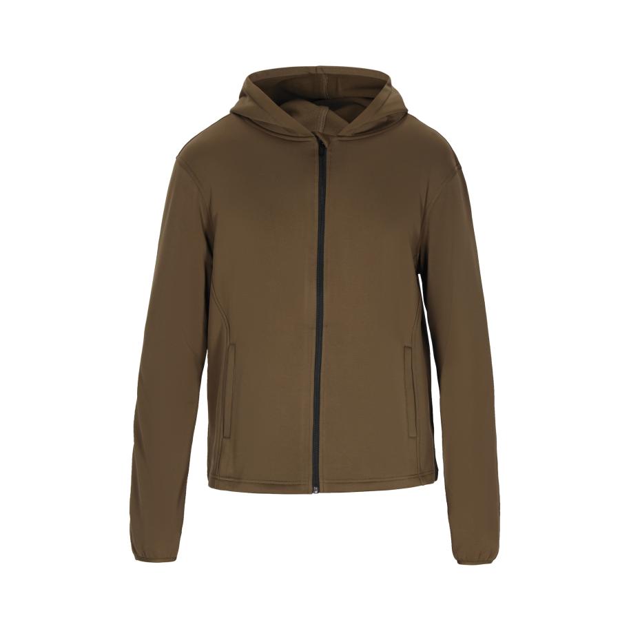 Festland Festland Sweatvest bruin / zwart -