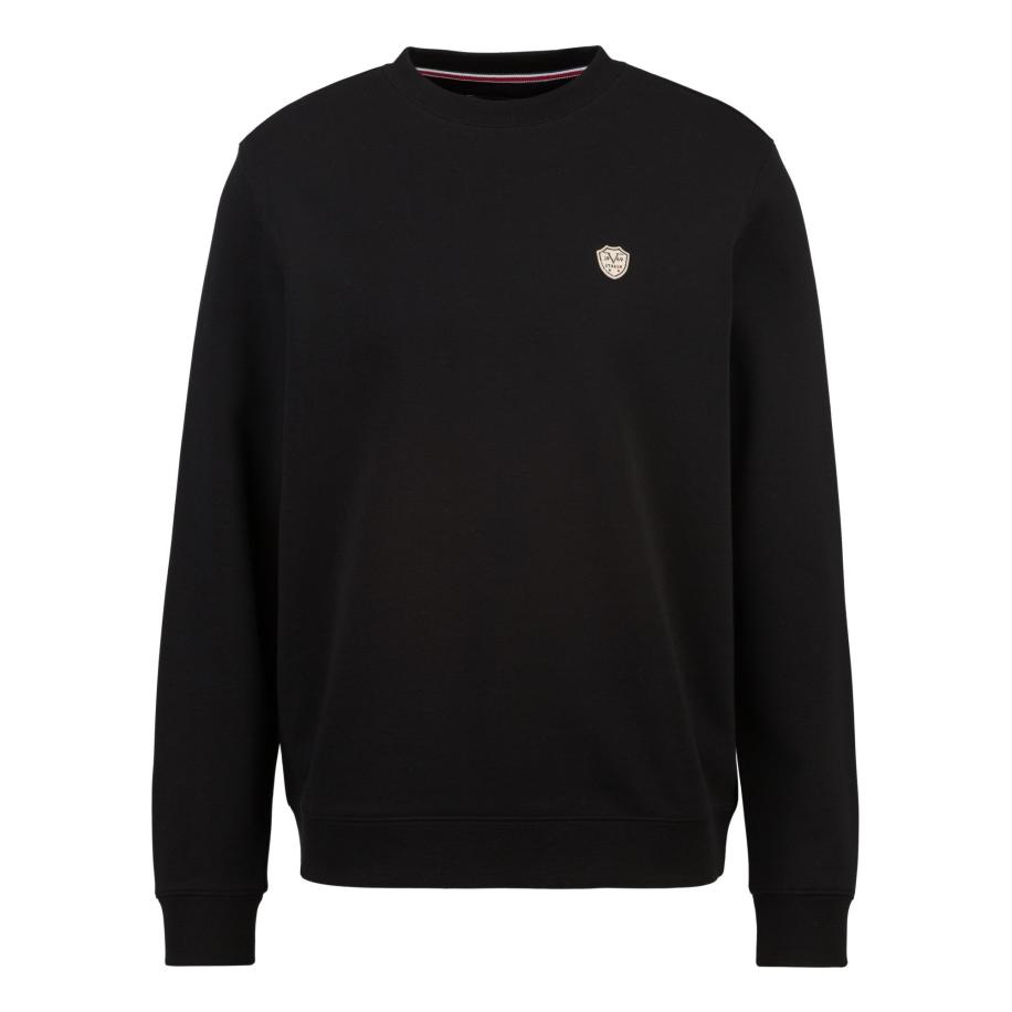 19V69 ITALIA 19V69 ITALIA Sweatshirt Nico zwart -