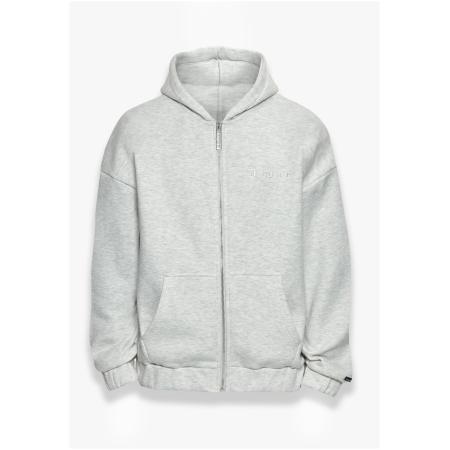 Dropsize Sweatvest lichtgrijs