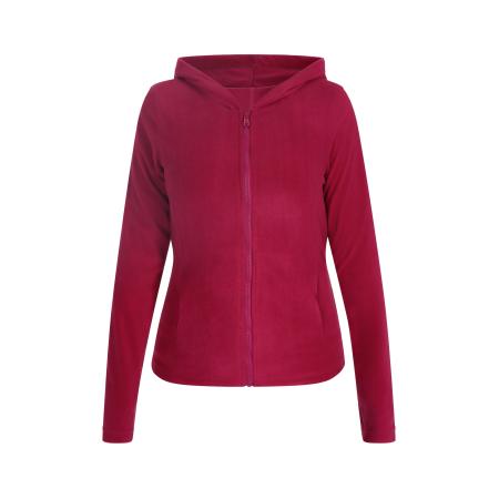 YASANNA YASANNA Fleece jas fuchsia