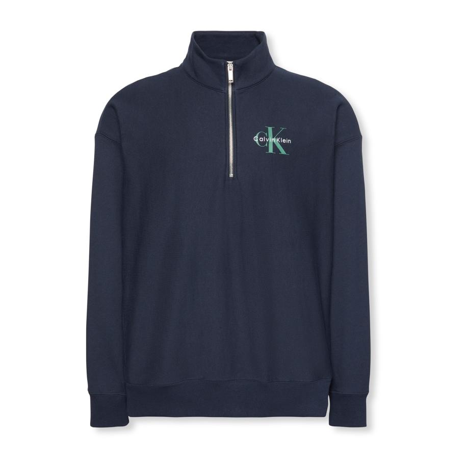 Calvin Klein Calvin Klein Jeans Sweatshirt marine / pastelgroen / wit -