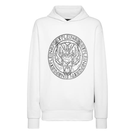 Plein Sport Plein Sport Sweatshirt Tiger zwart / wit