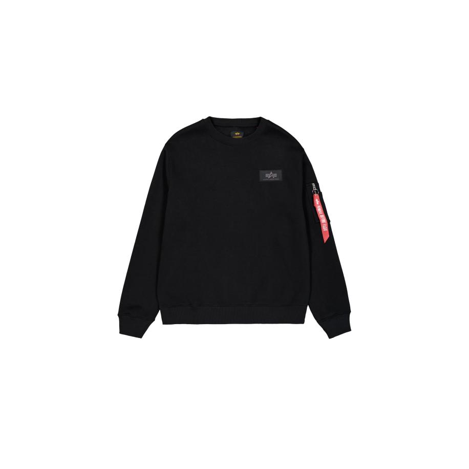 Alpha Industries ALPHA INDUSTRIES Sweatshirt grijs / rood / zwart / wit -