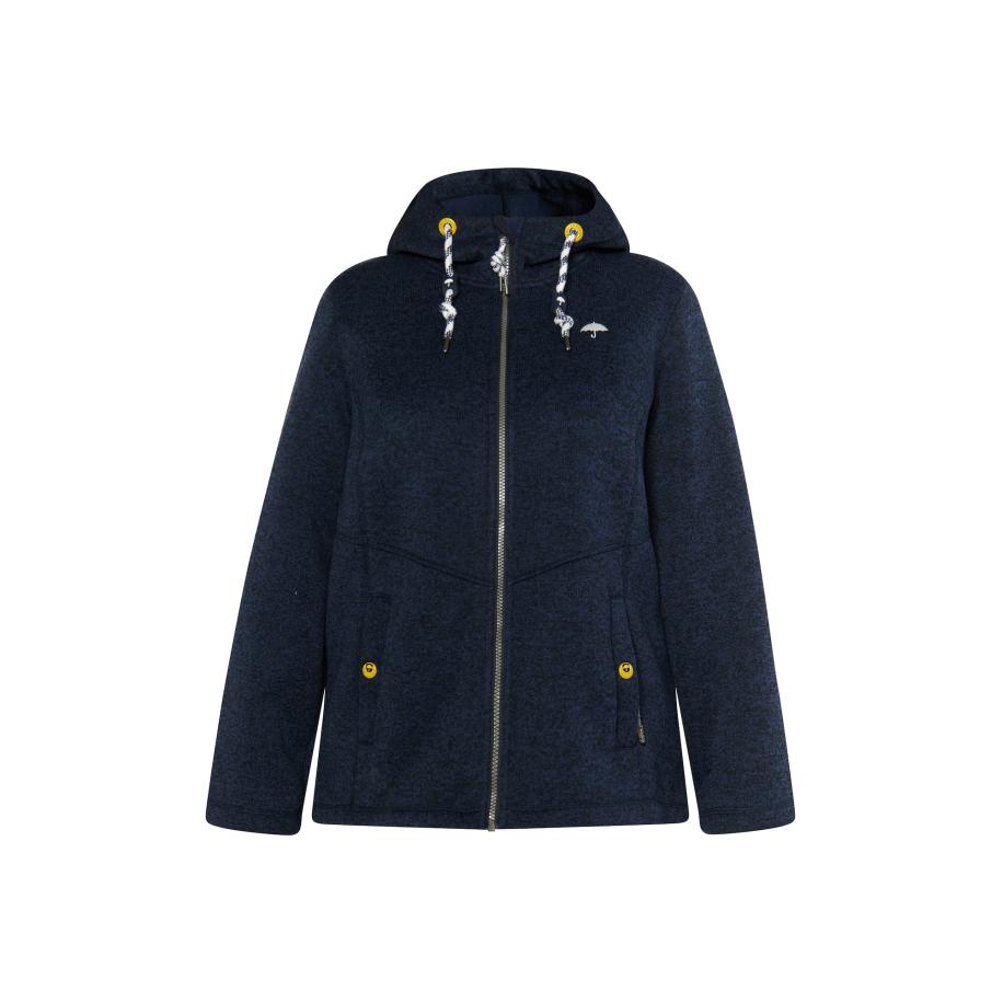 Schmuddelwedda Schmuddelwedda Fleece jas navy -