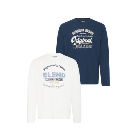 Blend BLEND Sweatshirt BHBenap 2 PACK wit