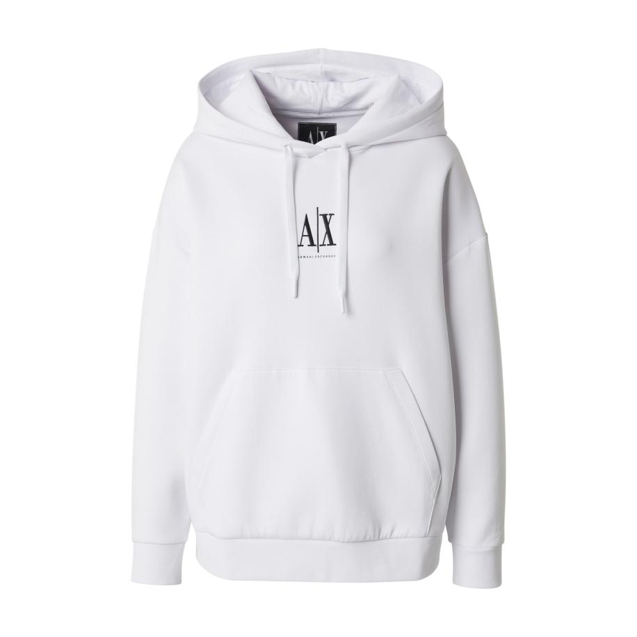 Armani ARMANI EXCHANGE Sweatshirt zwart / wit -