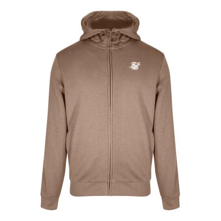 SikSilk SikSilk Sweatvest bruin / wit