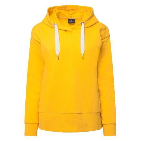 LAURASØN LAURASØN Sweatshirt goudgeel / wit