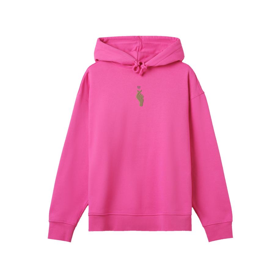 F4NT4STIC F4NT4STIC Sweatshirt Finger Herz pink -
